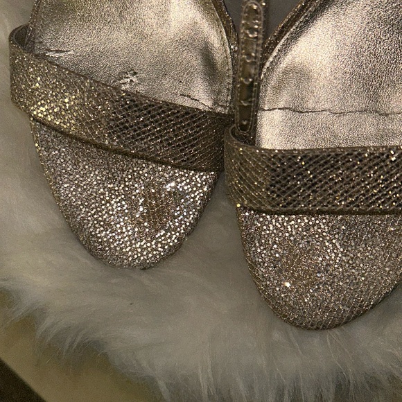 Michael Kors Gold Evening Sandal with Heel - Picture 2 of 7